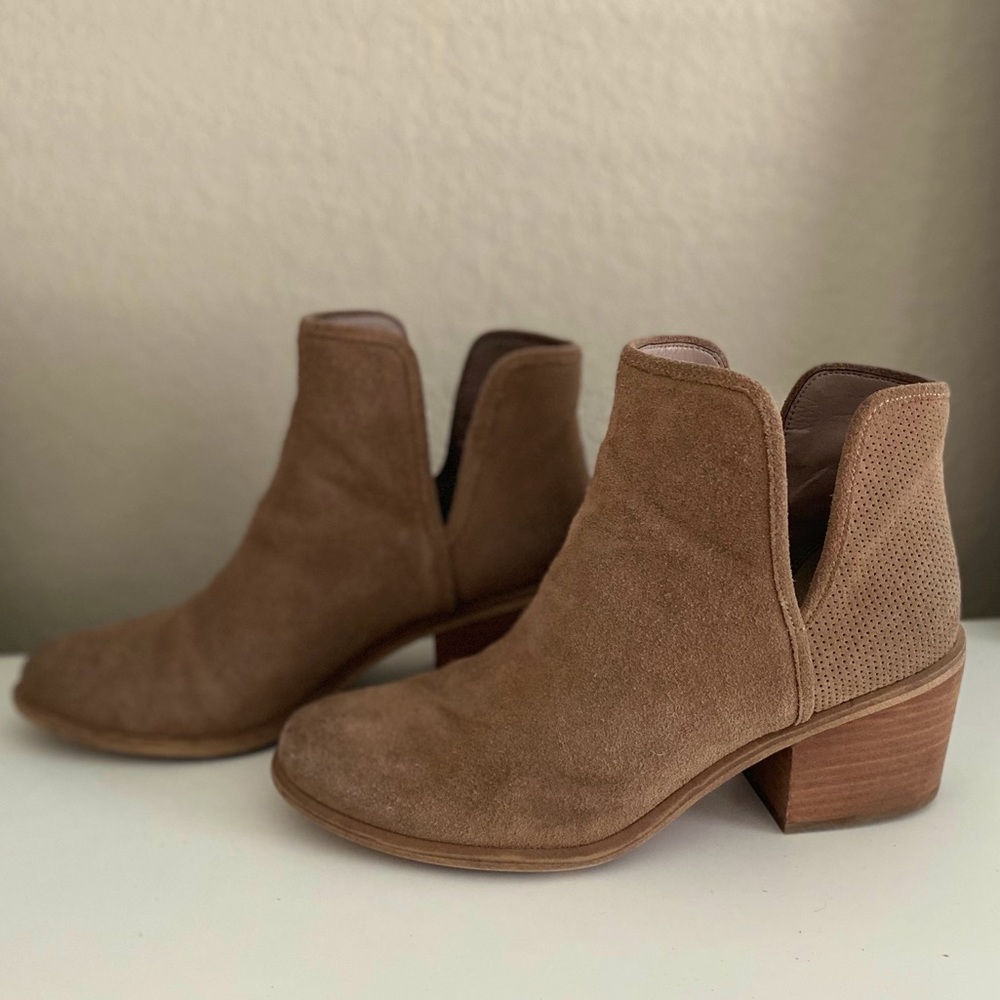 Classic Brown Suede Bootie